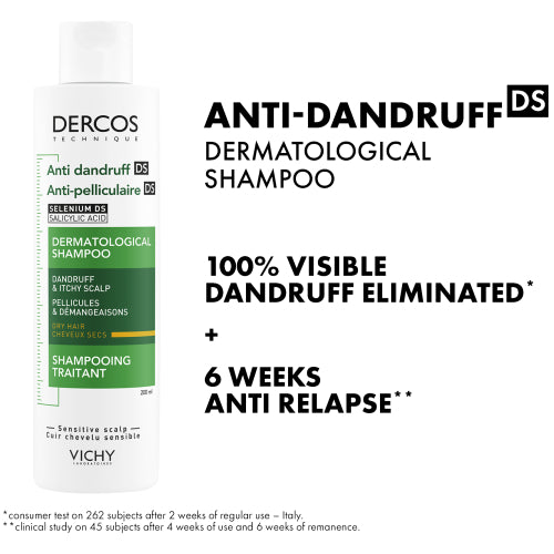 Vichy ~ Dercos Anti-Dandruff Shampoo Dry Hair