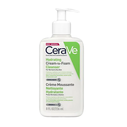 CeraVe ~ Hydrating Cream-To-Foam Cleanser 236ml