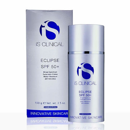 iS Clinical ~ Eclipse SPF 50+ 100 g e Net wt. 3.5 oz.